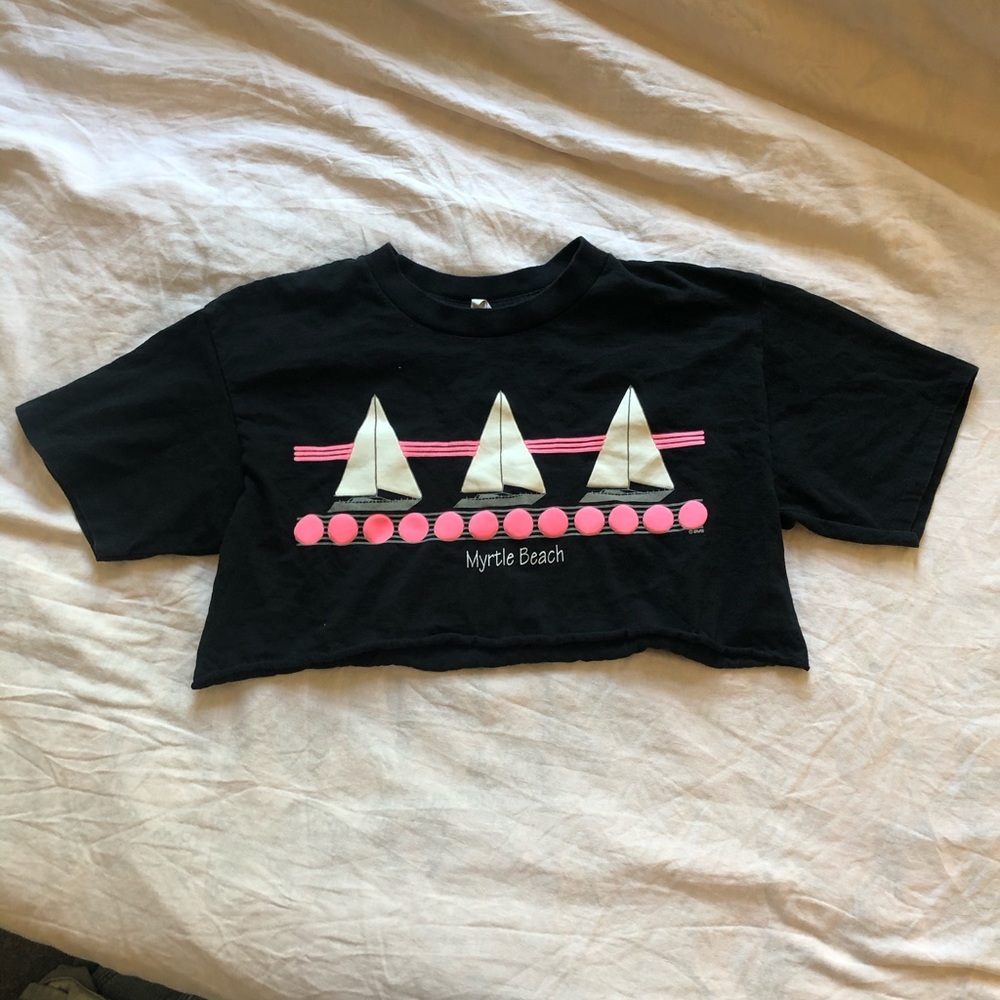 Crop Graphic Tee NEVER WORN